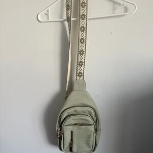 Stylish Green Crossbody Bag